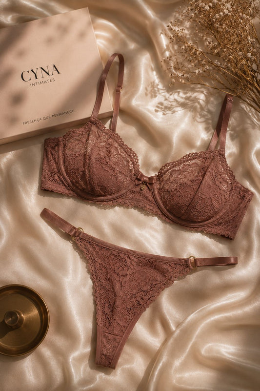 Conjunto Pele - Bronze Âmbar